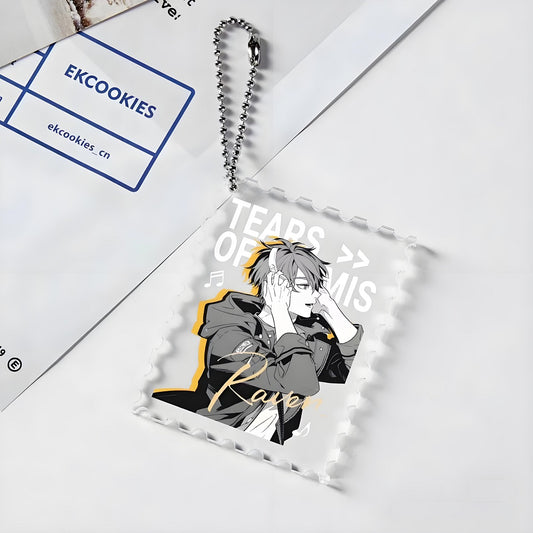 Custom Acrylic Stamp Keychains