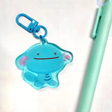Custom Clear Acrylic Keychains  Single Side Printing