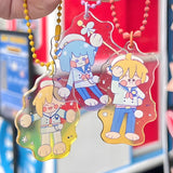 Custom Clear Acrylic Keychains  Single Side Printing