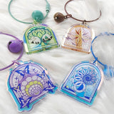 Custom Rainbow Holographic Acrylic Keychains