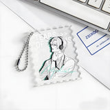 Custom Acrylic Stamp Keychains