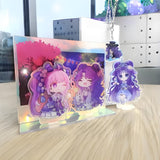 Custom Rainbow Holographic Acrylic Standees